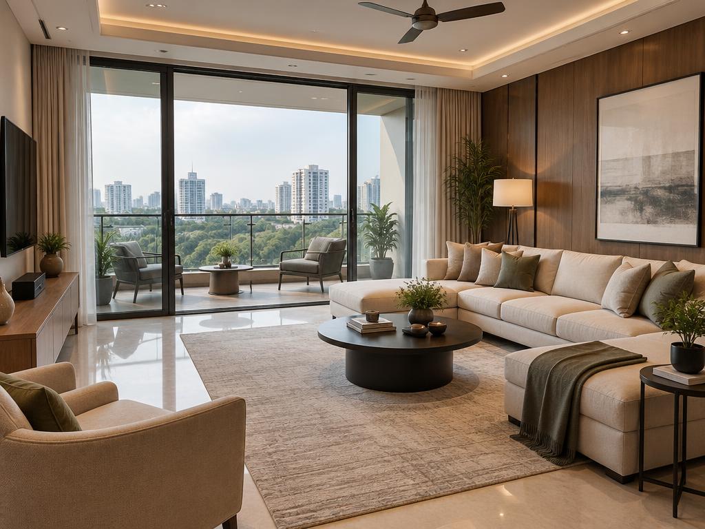 Elegant 3 BHK Residence